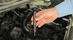 Прочистка дизельных форсунок на Mercedes E210