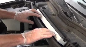 Замена салонного фильтра BMW X5 e53