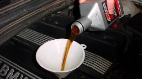 Как поменять масло в двигателе BMW X5 E53