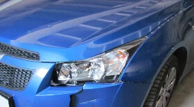 Восстановление бампера Chevrolet Aveo