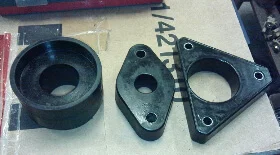 Установка проставок для увеличение клиренса Киа Сид