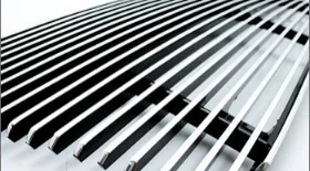 Установка хромированной решётки на защиту радиатора Forza / Chery A13 / Bonus