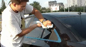 Установка накладок на штатные молдинги Chevrolet Cruze