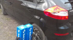 Замена задней стойки ZAZ Forza / Chery A13