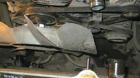 Замена ремня генератора на двигателе 1G-FE