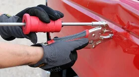 Ремонт вмятин без покраски. Учебный фильм 