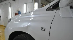 Удаление вмятины на крыле Lexus RX350