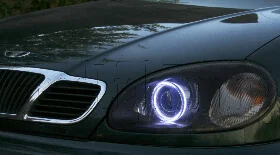Установка биксеноновых линз в фары Daewoo Lanos