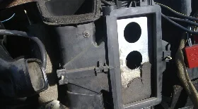 Ремонт заслонок печки Volkswagen