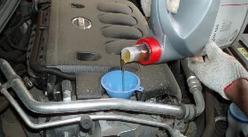 Замена моторного масла на Nissan Qashqai
