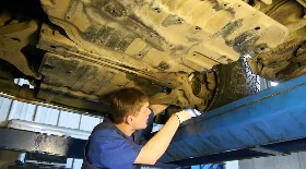 Диагностика ходовой части Mitsubishi Pajero