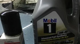 Замена моторного масла Mitsubishi Outlander XL