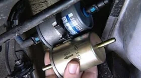 Замена топливного фильтра на ВАЗ 2114