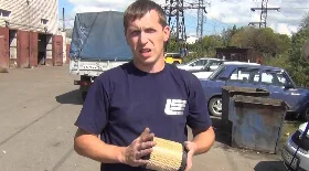 Замена воздушного фильтра на Волга Сайбер 