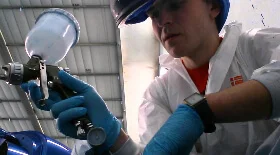 Настройка покрасочного пистолета