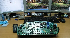 Разборка и ремонт приборной панели BMW E36