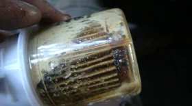 Самодельный фильтр картерных газов на ВАЗ Классика