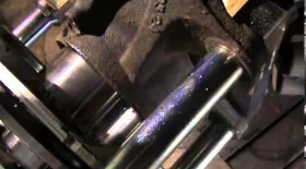 Замена подшипника передней ступицы Mercedes Vito / Viano Crafter Sprinter