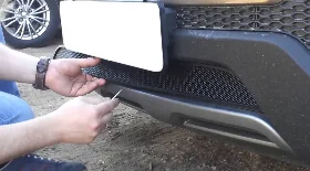 Снятие переднего бампера Нyundai Santa Fe