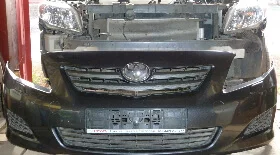 Снятие переднего бампера Toyota Corolla
