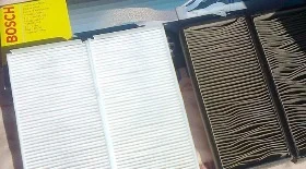 Замена угольного фильтра на Mercedes W210