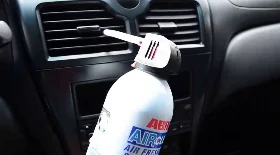 Чистка автокондиционера очистителем