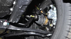 Замена шаровой опоры Renault Logan