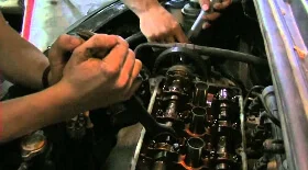 Замена цепи ГРМ на Hyundai Getz 1.4