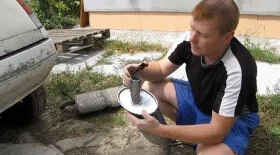 Замена глушителя Renault Super 5 GTL