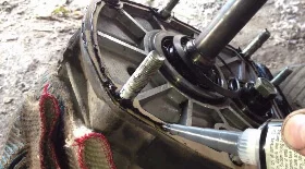 Замена сцепления ВАЗ 2104 