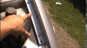 Замена переднего крыла на Lada Kalina