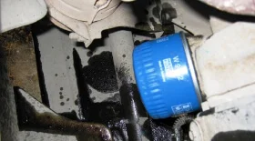 Замена масла и масляного фильтра на Lada Kalina