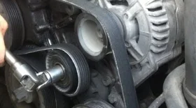 Замена ремня ГУР BMW E36