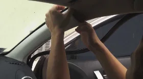 Снятие обшивки потолка Nissan Qashqai