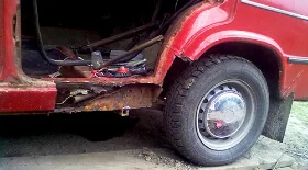 Демонтаж порогов на ВАЗ 2101-2107