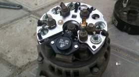 Замена диодного моста и щеток генератора ВАЗ 2109