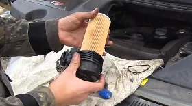 Замена масла в двигателе VW Sharan 1.9 TDI