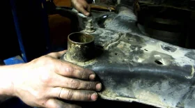 Замена сайлентблоков подрамника Nissan Qashqai