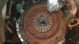 Снятие коробки передач BMW E34 520i