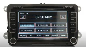 Снятие/замена штатной магнитолы на Volkswagen Touran