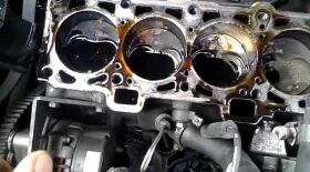 Снятие головки блока ВАЗ 2109