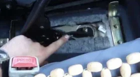 Замена троса ручного тормоза на Geely CK / CK-2