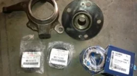 Замена заднего ступичного подшипника на Mitsubishi Galant EA-EC