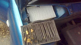 Замена фильтра салона на Калине