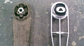 Замена нижней опоры двигателя Рено Логан