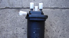 Замена топливного фильтра Рено Кенго 2