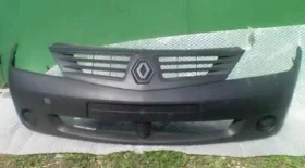 Снятие переднего бампера Логан