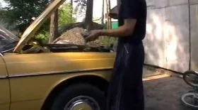 Замена масла на Мерседес 123