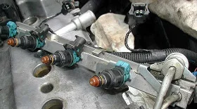 Проверка давления в топливной системе