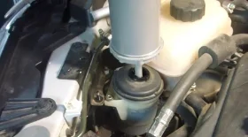 Замена жидкости в ГУРе SsangYong New Actyon